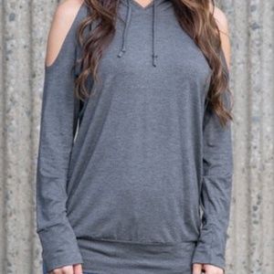 Really chic Never Worn Gray Long Sleeve